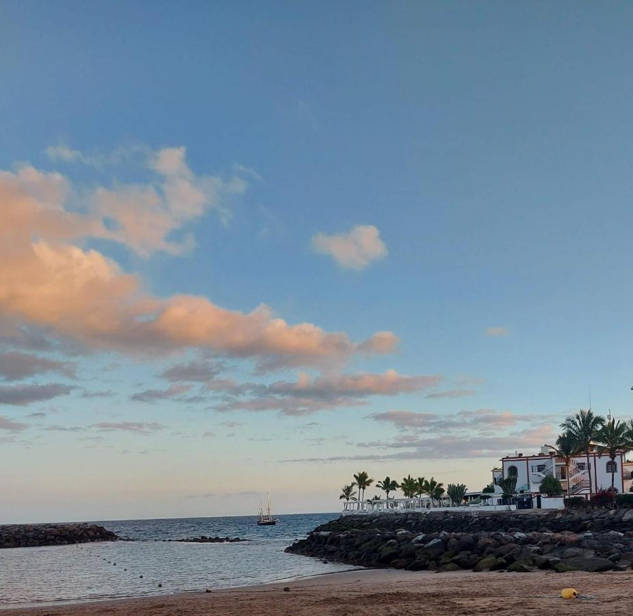 Vv Ancla Apartman Puerto De Mogan Kültér fotó
