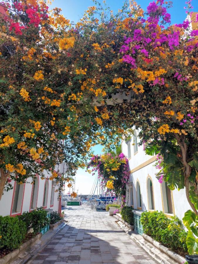 Vv Ancla Apartman Puerto De Mogan Kültér fotó